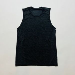Lululemon - L - Black/Grey Tank
